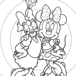 coloriage Minnie à imprimer pdf