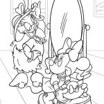 coloriage Minnie a imprimer gratuitement