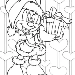 coloriage Minnie a colorier en ligne gratuitement