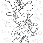 coloriage Minnie à imprimer pour enfants