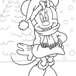 coloriage Minnie a colorier en ligne