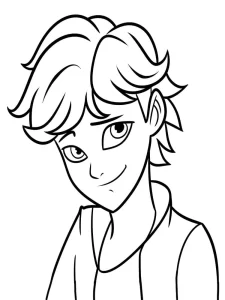 coloriage Miraculous à imprimer pour enfant de 12 ans