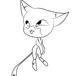 coloriage Miraculous pour enfant de à imprimer