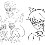 coloriage Miraculous à imprimer pour enfants