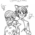 coloriage Miraculous à imprimer