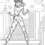 coloriage Miraculous educatif pour enfant