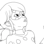 coloriage Miraculous à imprimer pour enfant de 12 ans