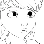 coloriage Miraculous à imprimer pour enfant de 10 ans