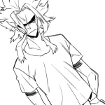 coloriage My Hero Academia à imprimer pour enfants