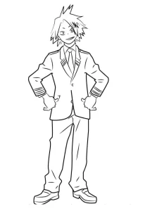 coloriage My Hero Academia de pour enfants