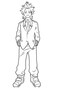 imprimer coloriage My Hero Academia gratuit