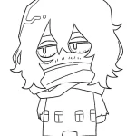 coloriage My Hero Academia pour enfant de 5 ans