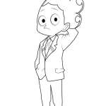 coloriage My Hero Academia pour enfant