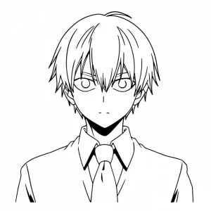 coloriage My Hero Academia en ligne pour enfant