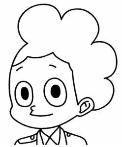 coloriage My Hero Academia à imprimer pour enfants