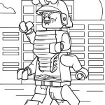 coloriage NinjaGo à imprimer pour enfants
