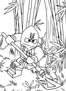coloriage NinjaGo a telecharger
