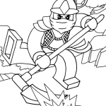 coloriage NinjaGo a colorier en ligne gratuitement