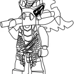 coloriage NinjaGo pour enfant de 5 ans