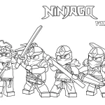 imprimer coloriage NinjaGo