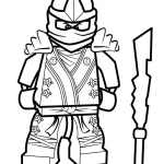 coloriage NinjaGo a imprimer gratuit