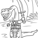 coloriage NinjaGo gratuit a imprimer