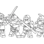 a imprimer coloriage NinjaGo gratuit