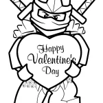 coloriage NinjaGo à imprimer pour enfants