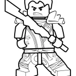 coloriage NinjaGo à imprimer gratuitement