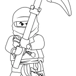 imprimer coloriage NinjaGo gratuit
