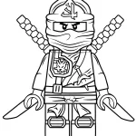 coloriage NinjaGo gratuit