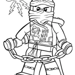 coloriage NinjaGo à imprimer pour enfant de 12 ans