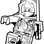 coloriage Ninjago à imprimer gratuit