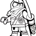 imprimer coloriage Ninjago gratuit