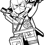 coloriage Ninjago pour enfants a imprimer