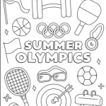 coloriage Olympiques à imprimer gratuitement pdf