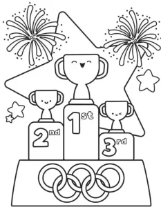 télécharger coloriage Olympiques gratuit