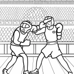 coloriage Olympiques pour enfant à imprimer