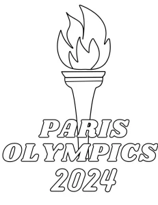 coloriage Olympiques à imprimer pour enfant de 7 ans