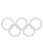 coloriage Olympiques à imprimer pour enfants