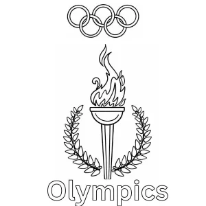 coloriage Olympiques a imprimer gratuitement