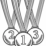coloriage Olympiques à imprimer kawaii