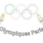 coloriage Olympiques et decoupage