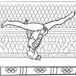 coloriage Olympiques de pour enfants