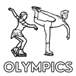 coloriage Olympiques d