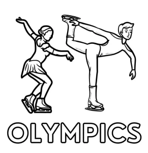 coloriage Olympiques d