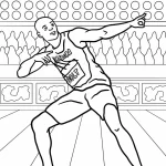 coloriage Olympiques à imprimer pdf gratuit