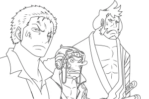 coloriage One Piece à imprimer gratuitement pdf