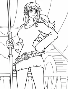 télécharger coloriage One Piece gratuit