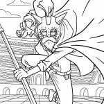 coloriage One Piece à imprimer pour enfant de 12 ans